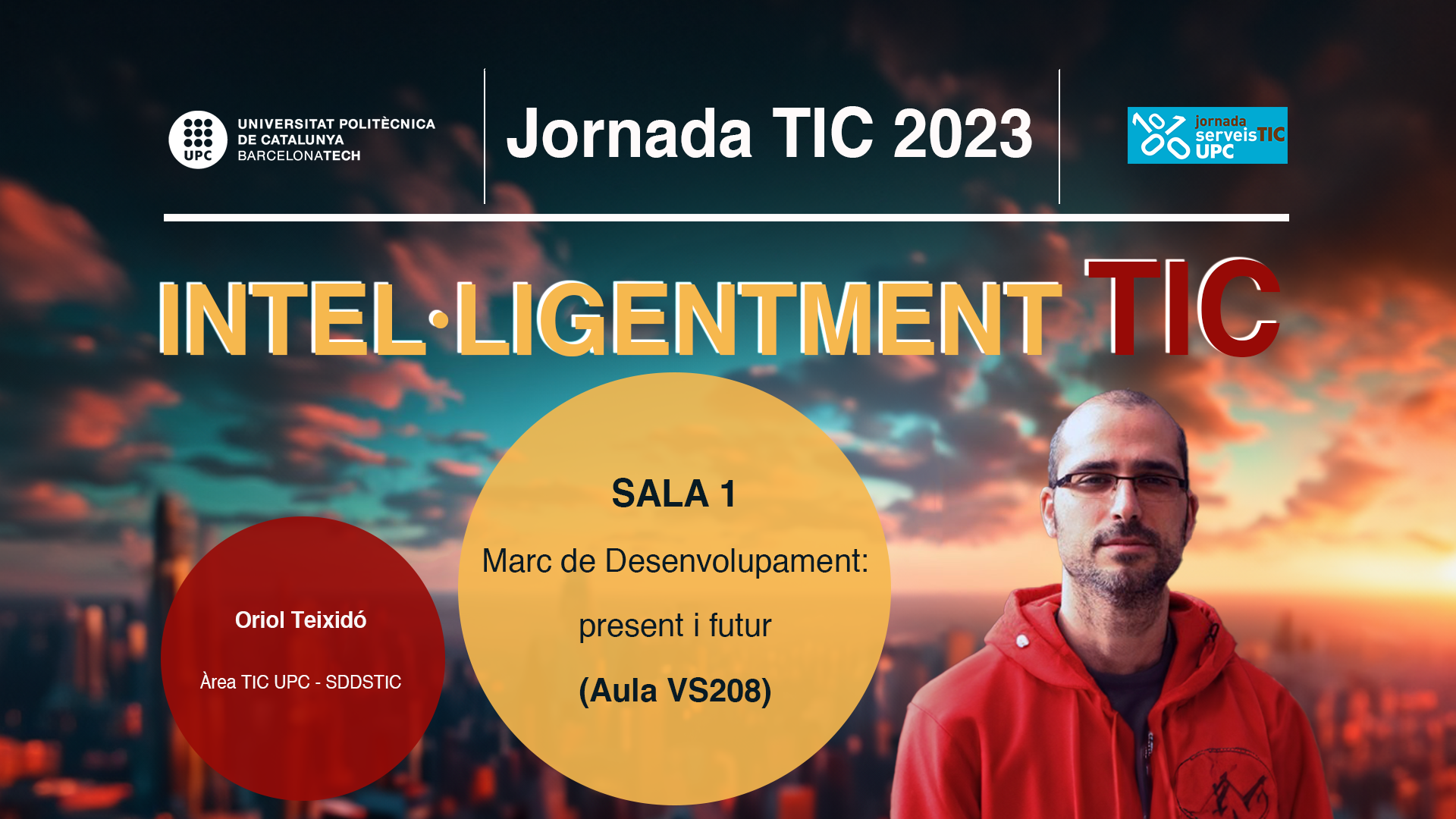 Jornada TIC 2023 - Sala 1. Marc de Desenvolupament: present i futur